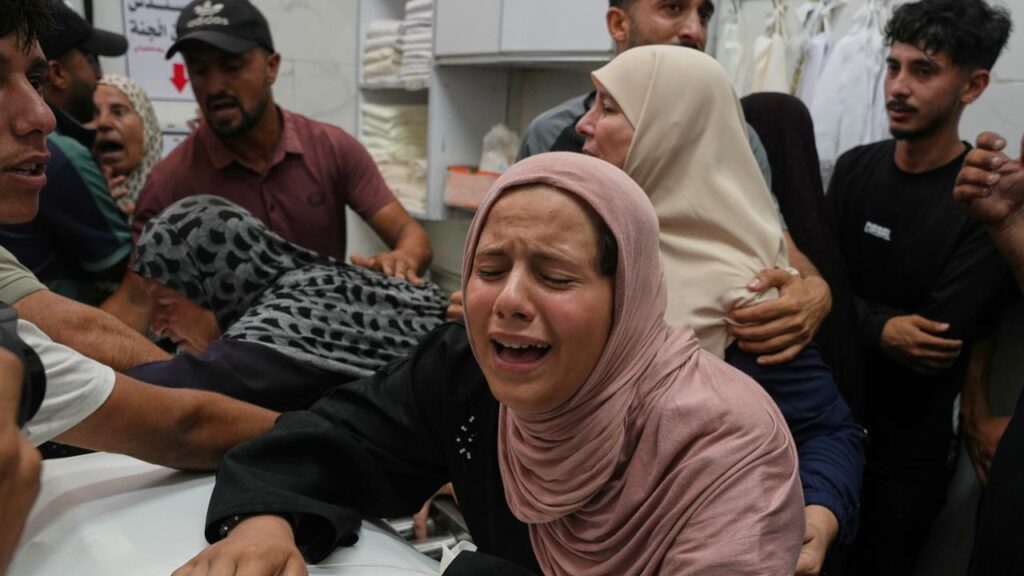 Hamas has accused Israel of violating the Gaza ceasefire as seven people were killed.
