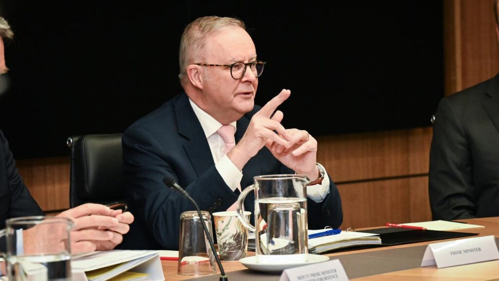 Prime Minister Anthony Albanese will speak to the party faithful at Labor’s conference in Adelaide.
