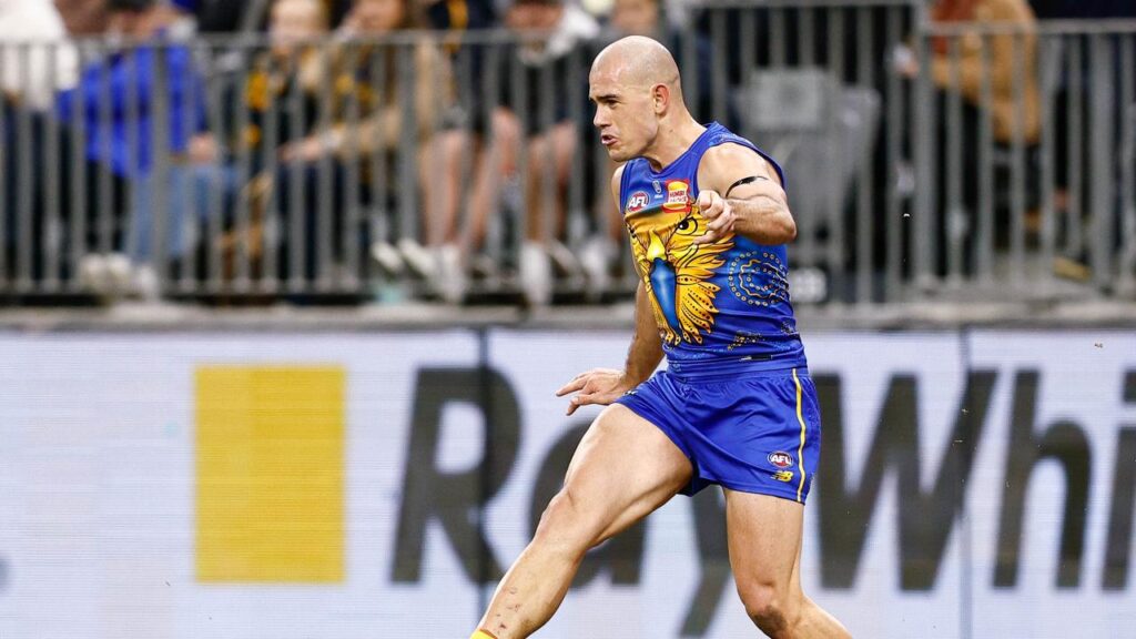 Brandon Starcevich is aiming for a first win in West Coast colours after a successful Lions career.
