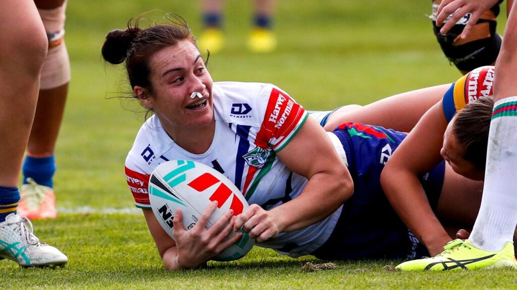 Tysha Ikenasio was among the scorers as the Warriors fought back to beat Parramatta in the NRLW.
