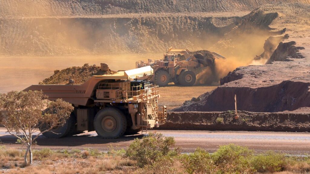 The materials sector, made up mostly of mining companies, kept the market trucking along.
