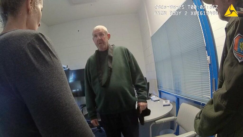 In video taken before his death, Bradley John Murdoch has continued to deny killing Peter Falconio.
