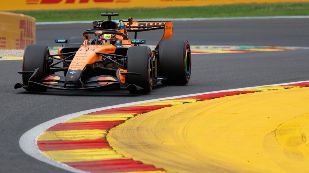Oscar Piastri will start the Belgian Grand Prix sixth on the grid after Saturday’s qualifying.
