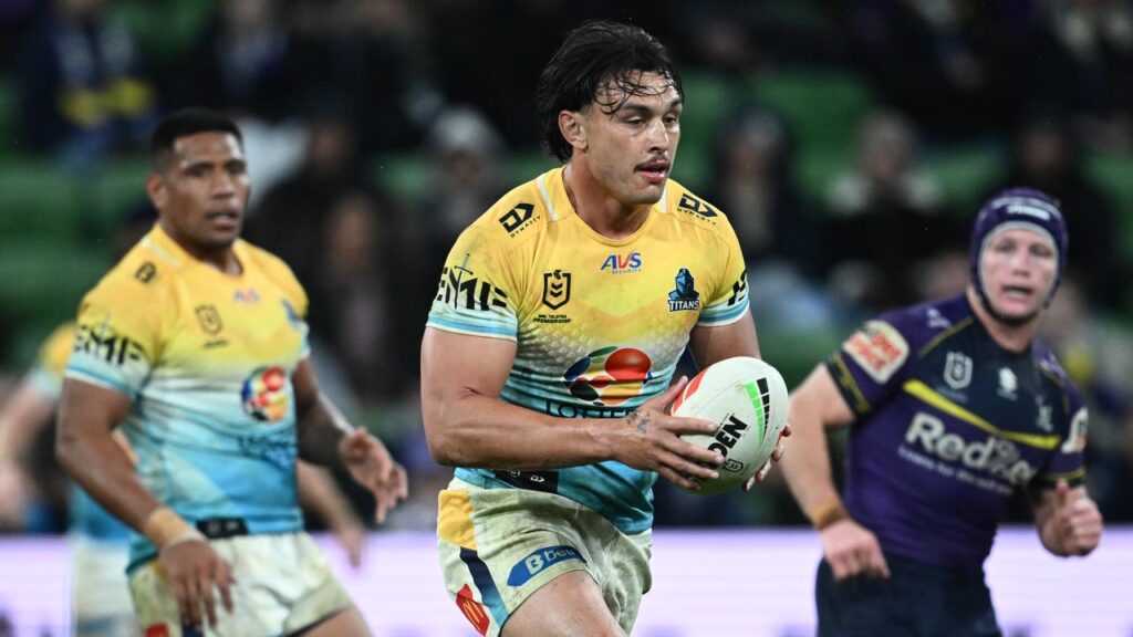 Tino Fa’asuamaleaui will play his 100th match for Gold Coast on Saturday.
