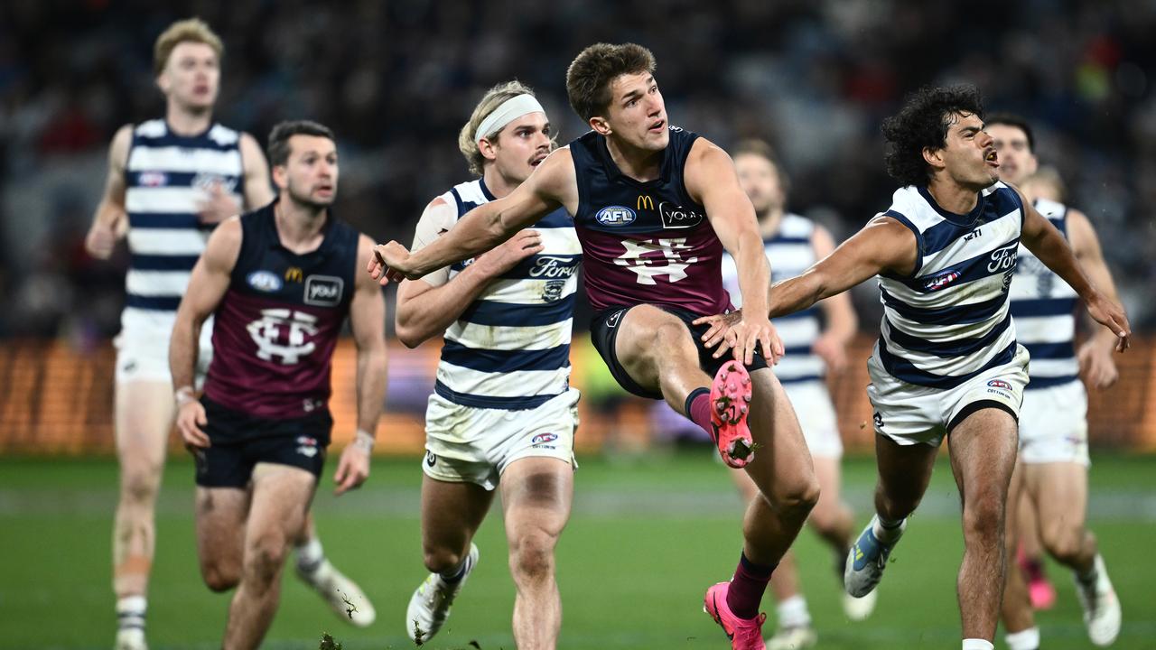Zac Bailey booted three goals to help the Lions to victory