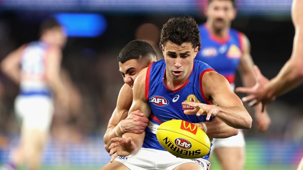 Joel Freijah will play in the VFL this week after being dropped from the Bulldogs’ senior team.
