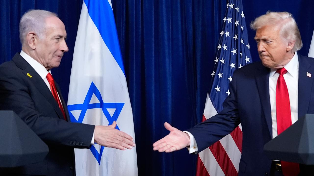Israel's PM Benjamin Netanyahu and US President Donald Trump