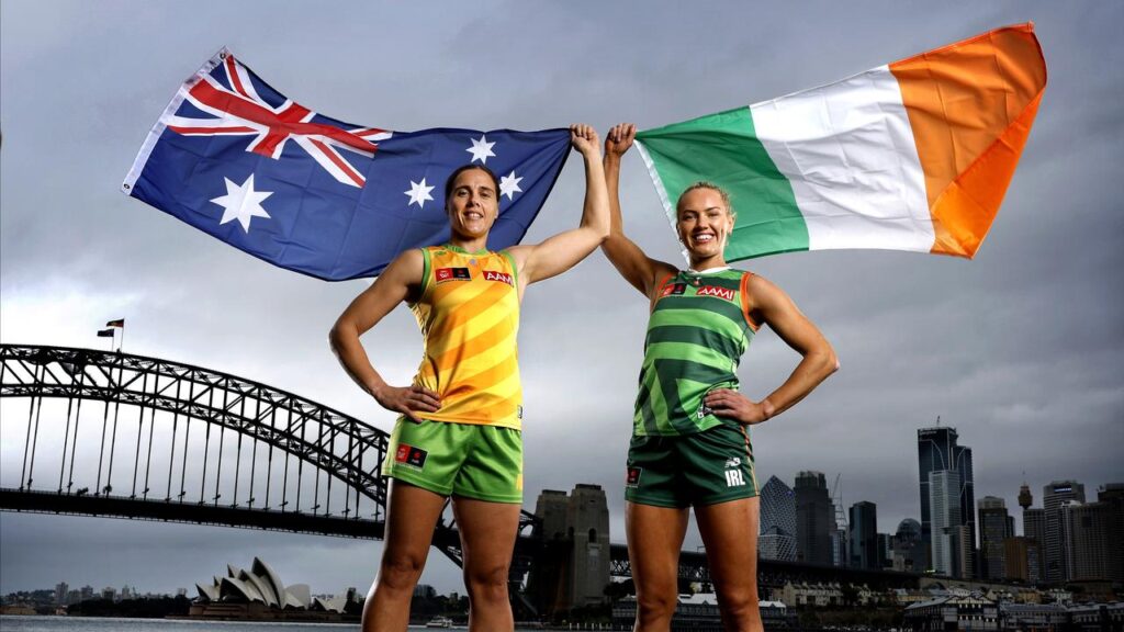 The time has almost arrived for Australia and Ireland to light up the Harbour City.

