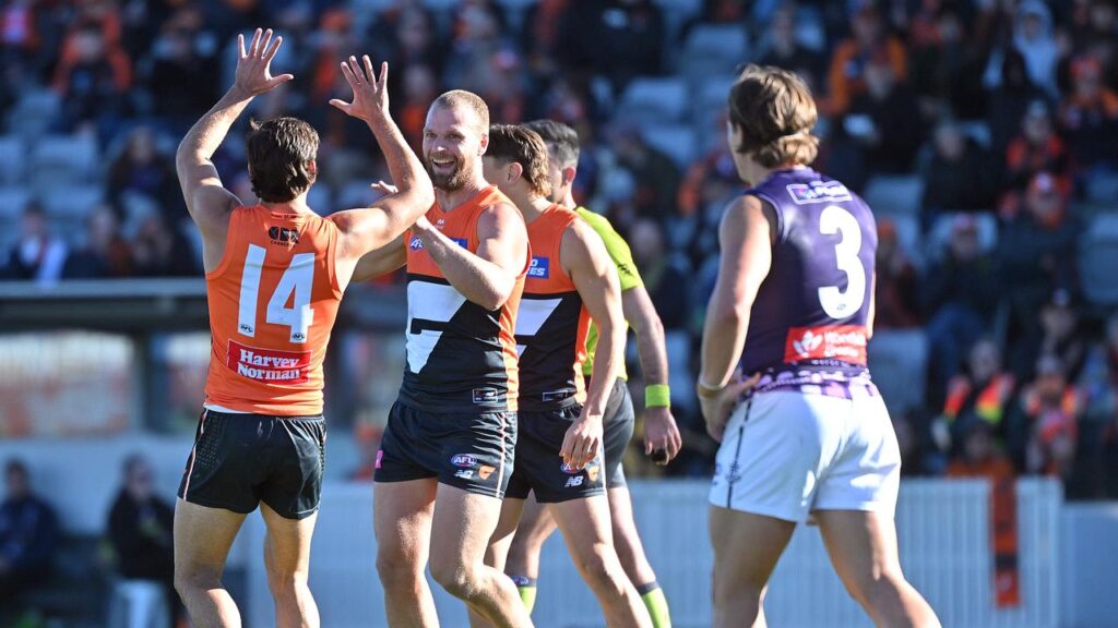 The Giants’ shock win over Fremantle has given their Sydney rivals hope before heading west.
