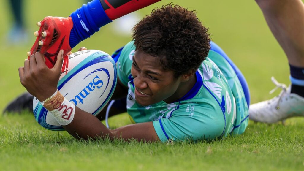Kolora Lomani put in a big performance for the Fijian Drua to earn her team a grand-final spot.
