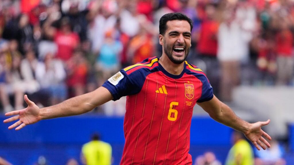 Spain’s Mikel Merino is looking forward to facing world No.1 France in a World Cup semi-final.
