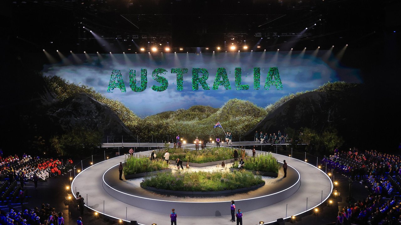 Team Australia arrival du