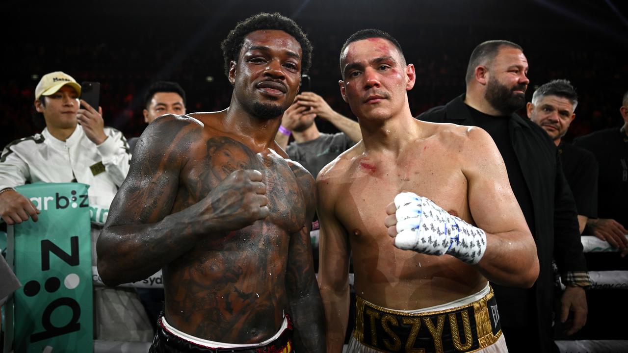Errol Spence Jr and Tim Tszyu.