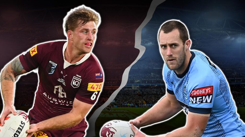 Queensland captain Cameron Munster and NSW counterpart Isaah Yeo go toe-to-toe in Brisbane.
