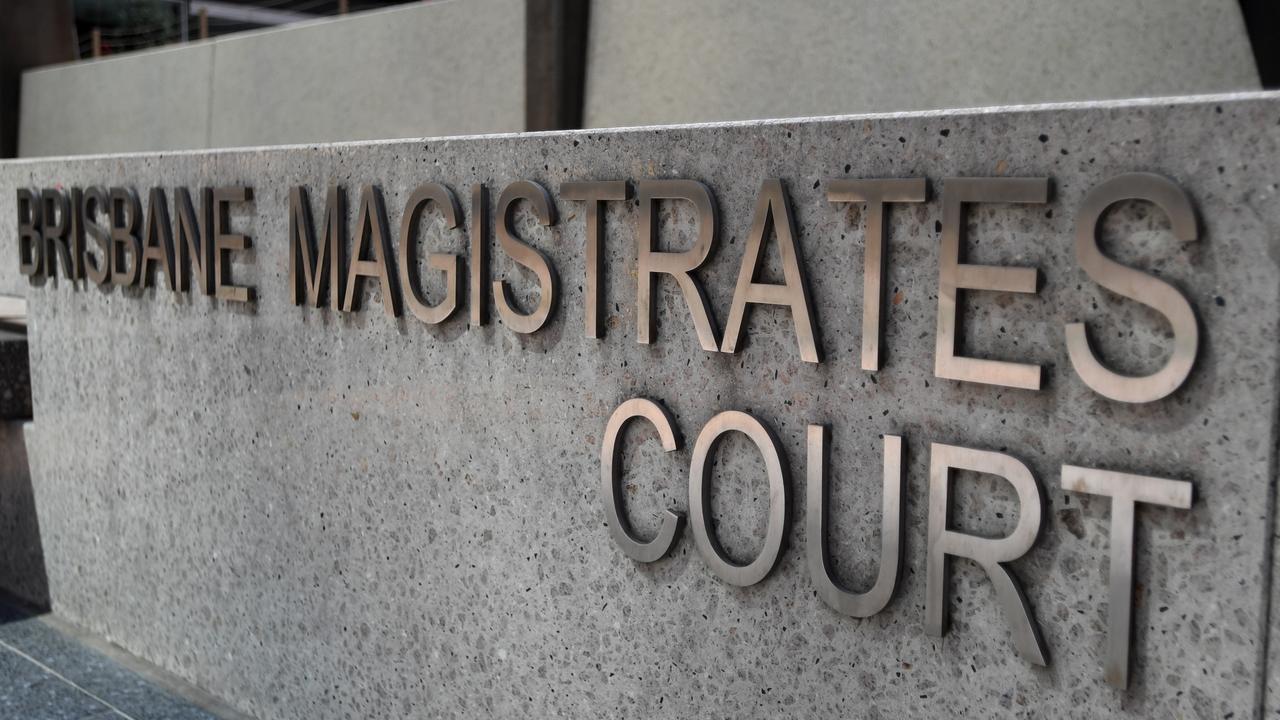 Signage for Brisbane Magistrates Court (file image)
