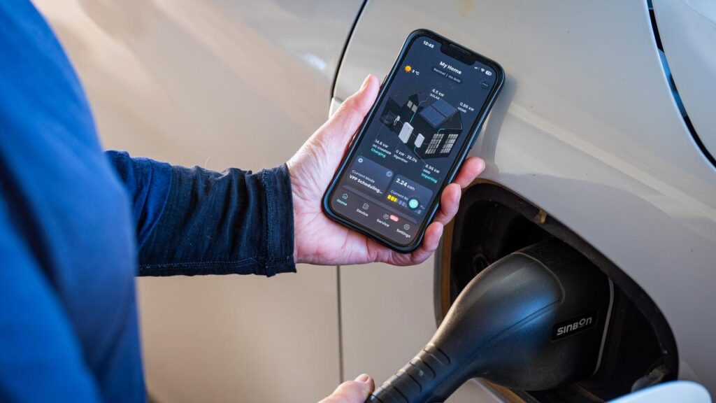 Using electric cars to put power back into the grid is an emerging technology.
