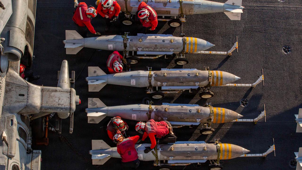 A file photo US missiles