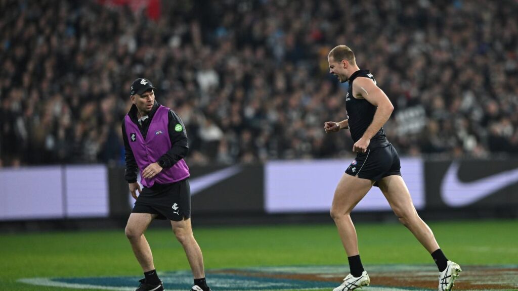 Carlton are unsure of the availability of Harry McKay after he suffered a meniscus tear on Saturday.
