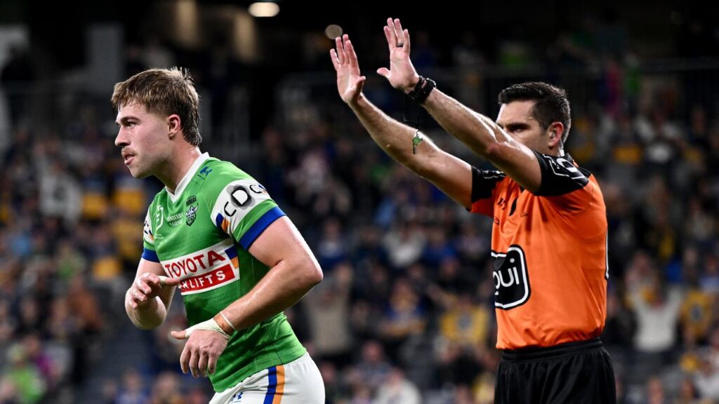 Ethan Sanders has been copping plenty of criticism in the Raiders’ disappointing season.

