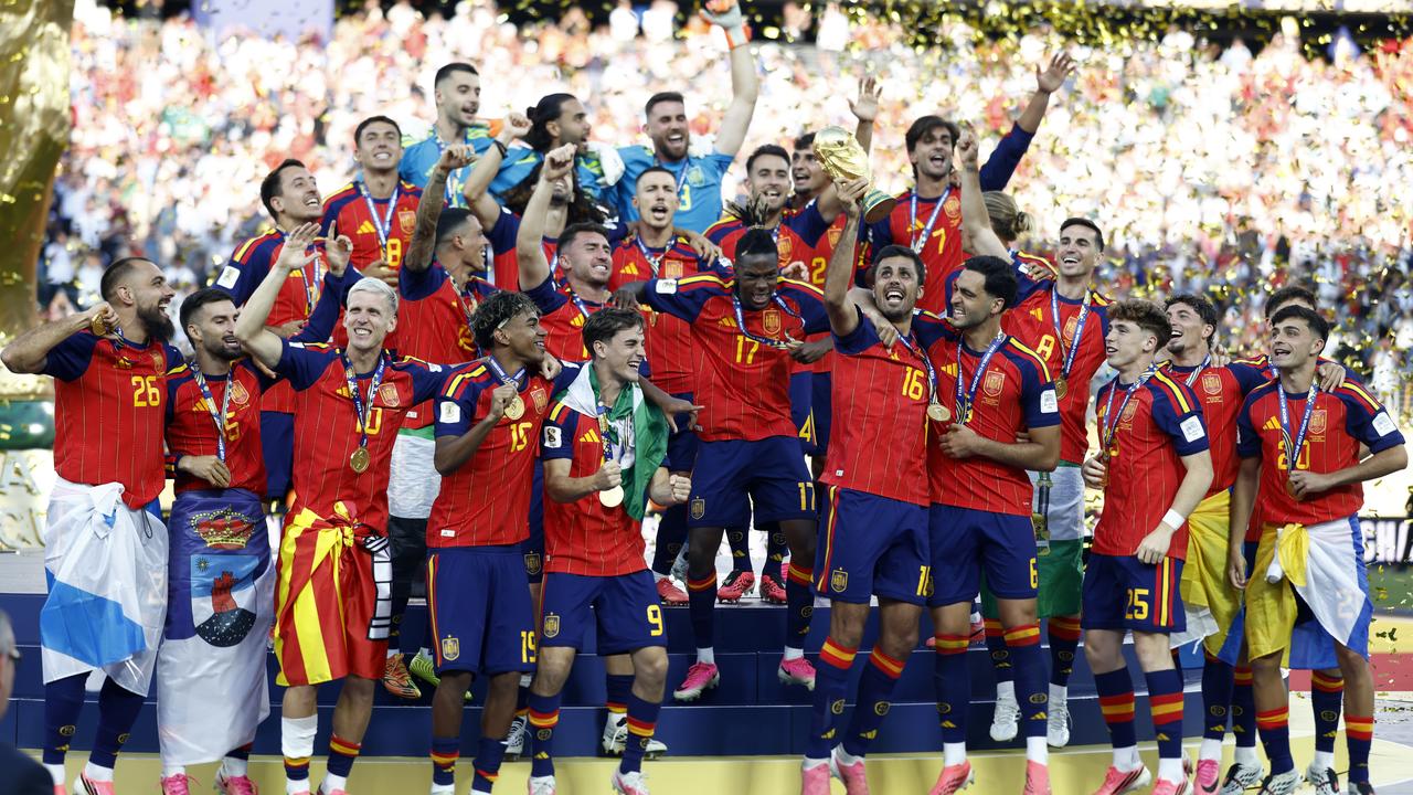 Spain world cup winners