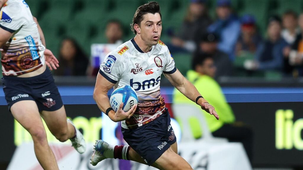 Jock Campbell’s strong form at Super Rugby Pacific level has been rewarded with a Wallabies call-up.
