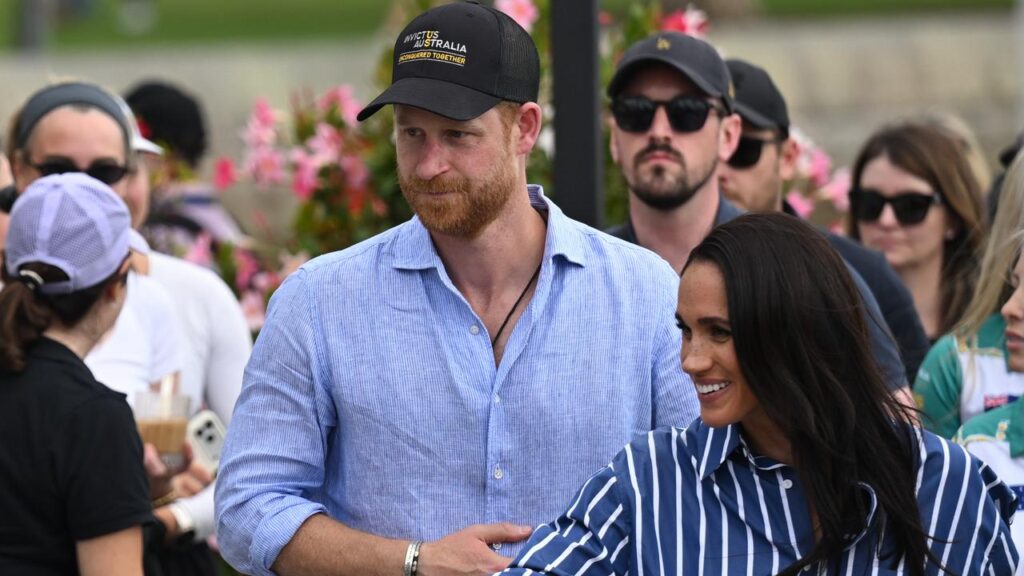 Prince Harry is due to arrive in Britain but it remains unclear if his family will join him.
