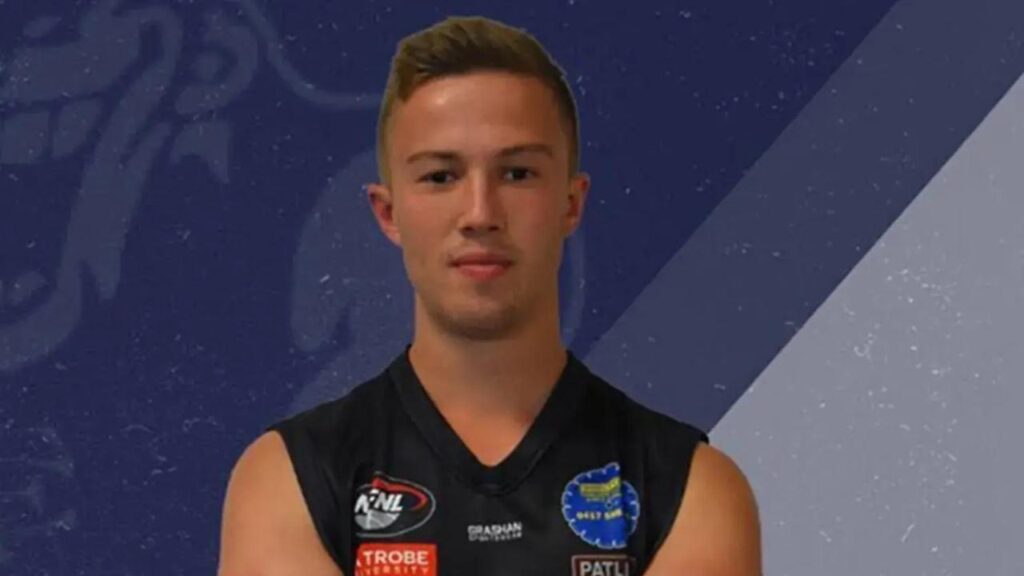 Nathan Fitzgerald, 27, suffered critical head injuries during an Australian rules football game.
