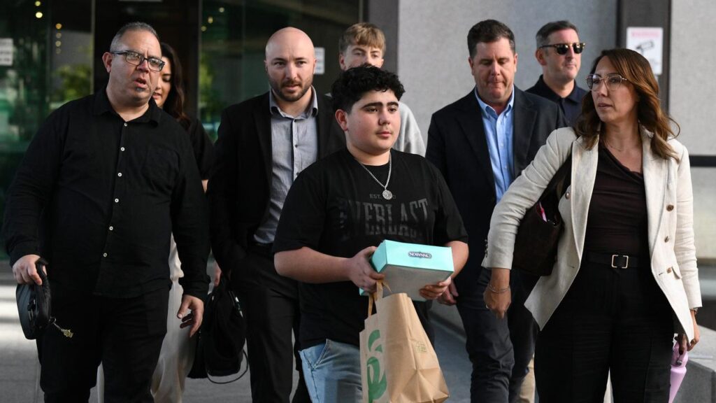 Simon Tadros (left), Phil Hughes (centre-left) and Jane Manns (right) all addressed the court.
