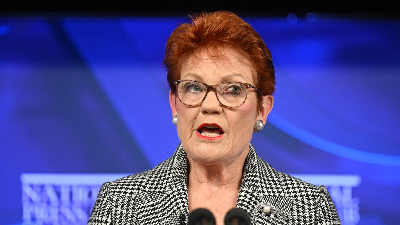 Pauline Hanson at National Press Club