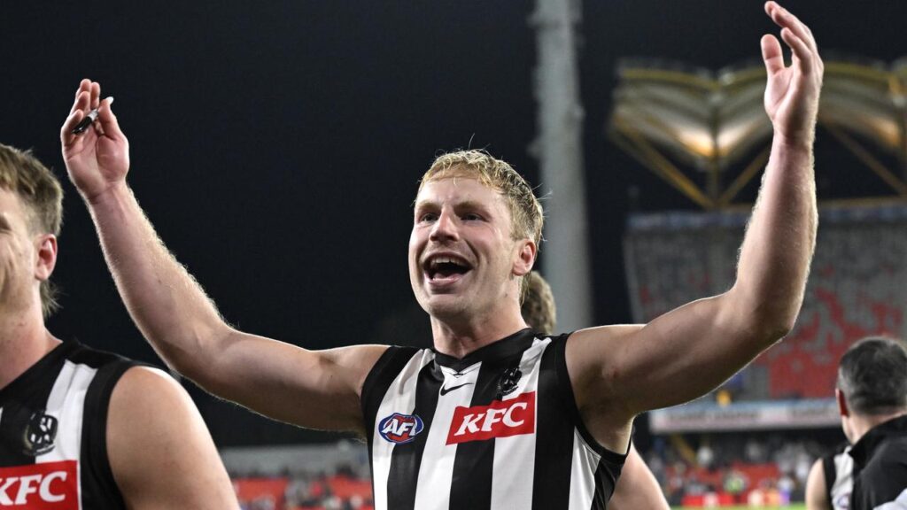 Collingwood defender Billy Frampton is free to play after being cleared of a rough conduct charge.
