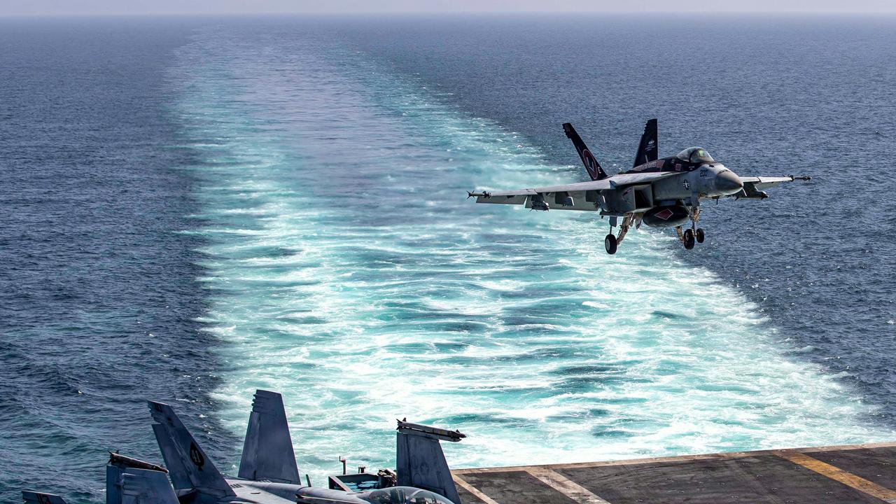 a F/A-18E Super Hornet