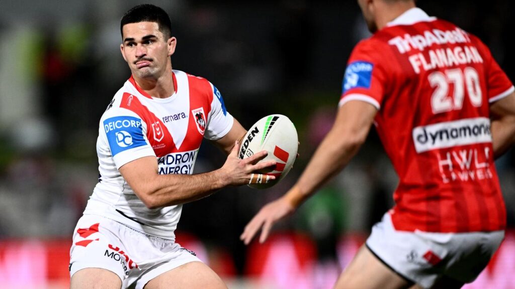 Playmaker Daniel Atkinson’s future at St George Illawarra is uncertain.
