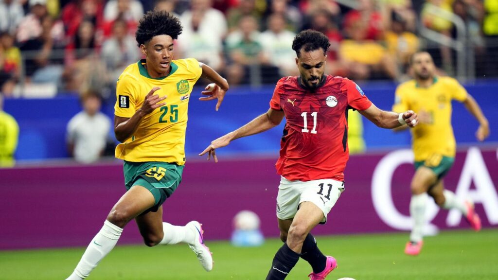 Lucas Herrington (l) could be on the wants list of top clubs after his World Cup performances.
