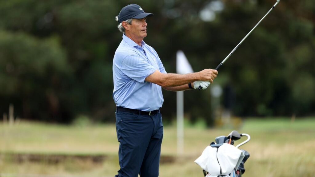 Ian Baker-Finch is at Royal Birkdale pushing for big-money tournaments in Australia.
