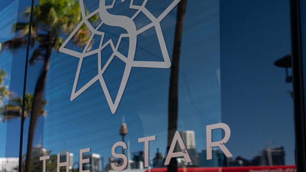 The company’s Sydney casino has seen soft gaming table and non-gaming revenue.

