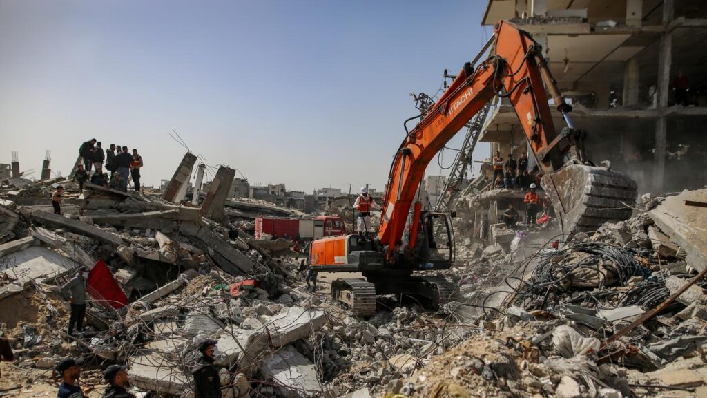 Israel’s military said it targeted Hamas infrastructure and militants in Gaza City.
