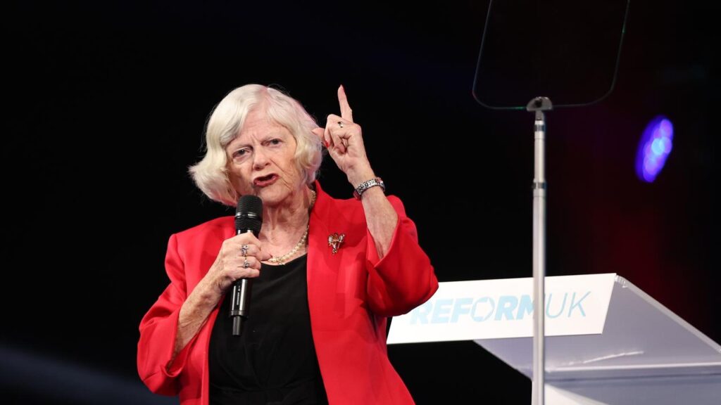 Police say they have arrested a man in connection with the death of former MP Ann Widdecombe.
