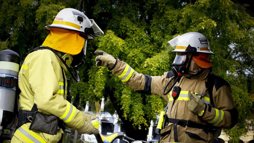 Emergency services were called to an address at Hope Island after reports a residence was on fire.
