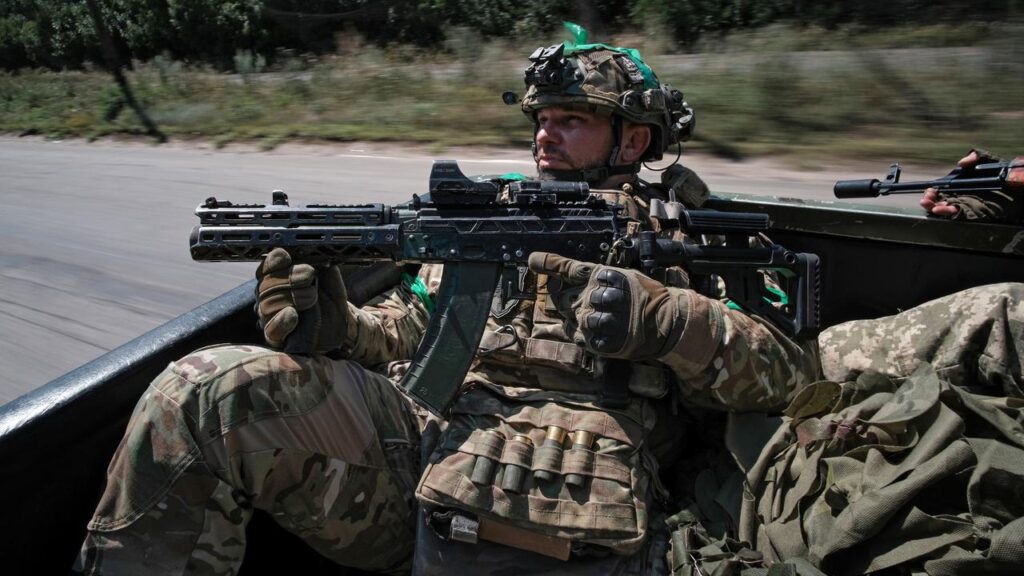 Ukrainian forces have been defending their country since a Russian invasion in 2022.
