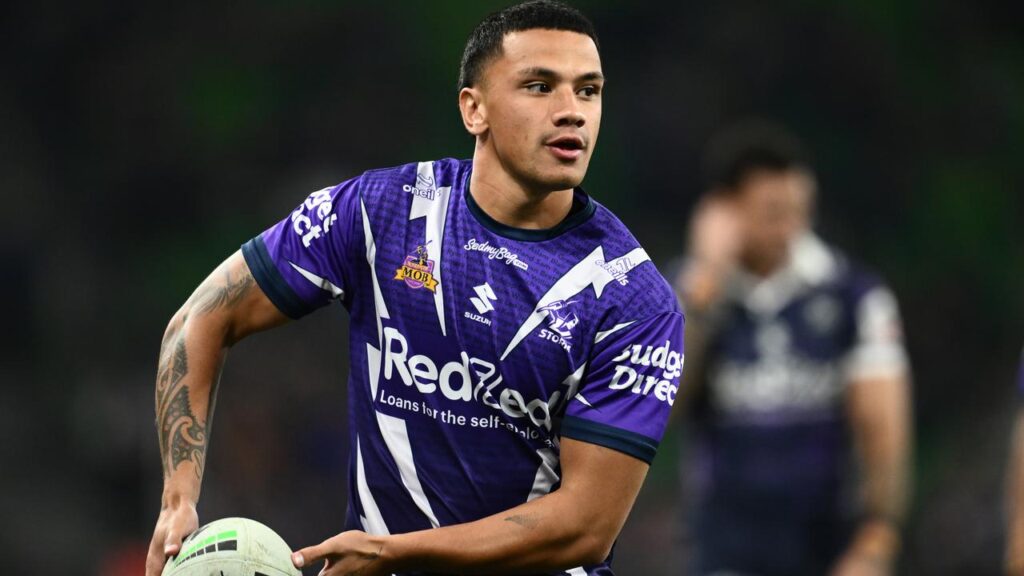 Raw half Trent Toelau has been given the nod to start in Melbourne’s No.7 against the Roosters.
