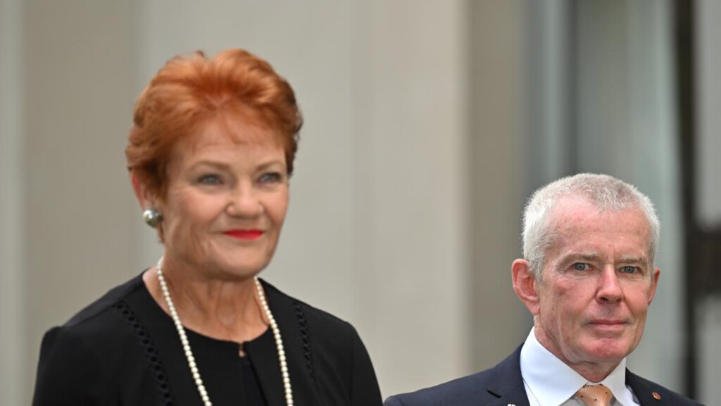 Pauline Hanson is under pressure to dump a senior parliamentary colleague for past comments he made.
