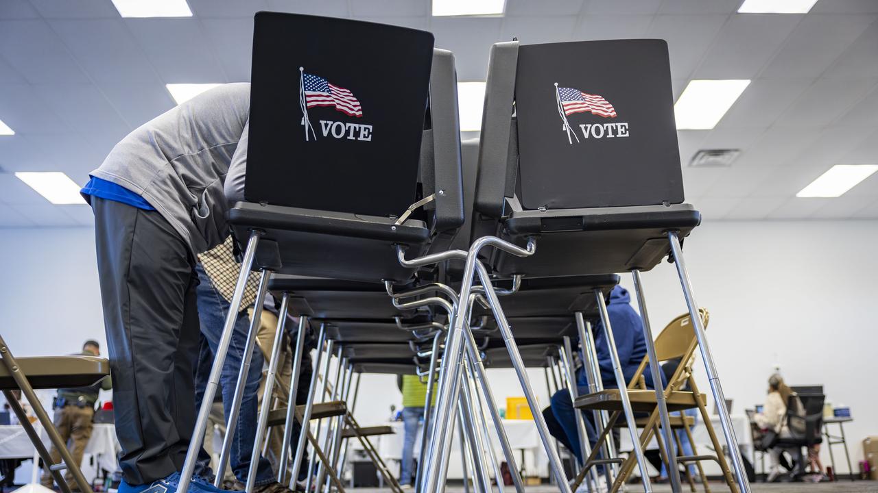 Voting in Albuquerque, New Mexico, in 2024