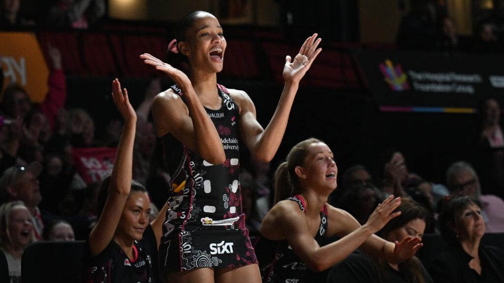 Shamera Sterling-Humphrey is hoping to be celebrating again come the final siren on grand final day.
