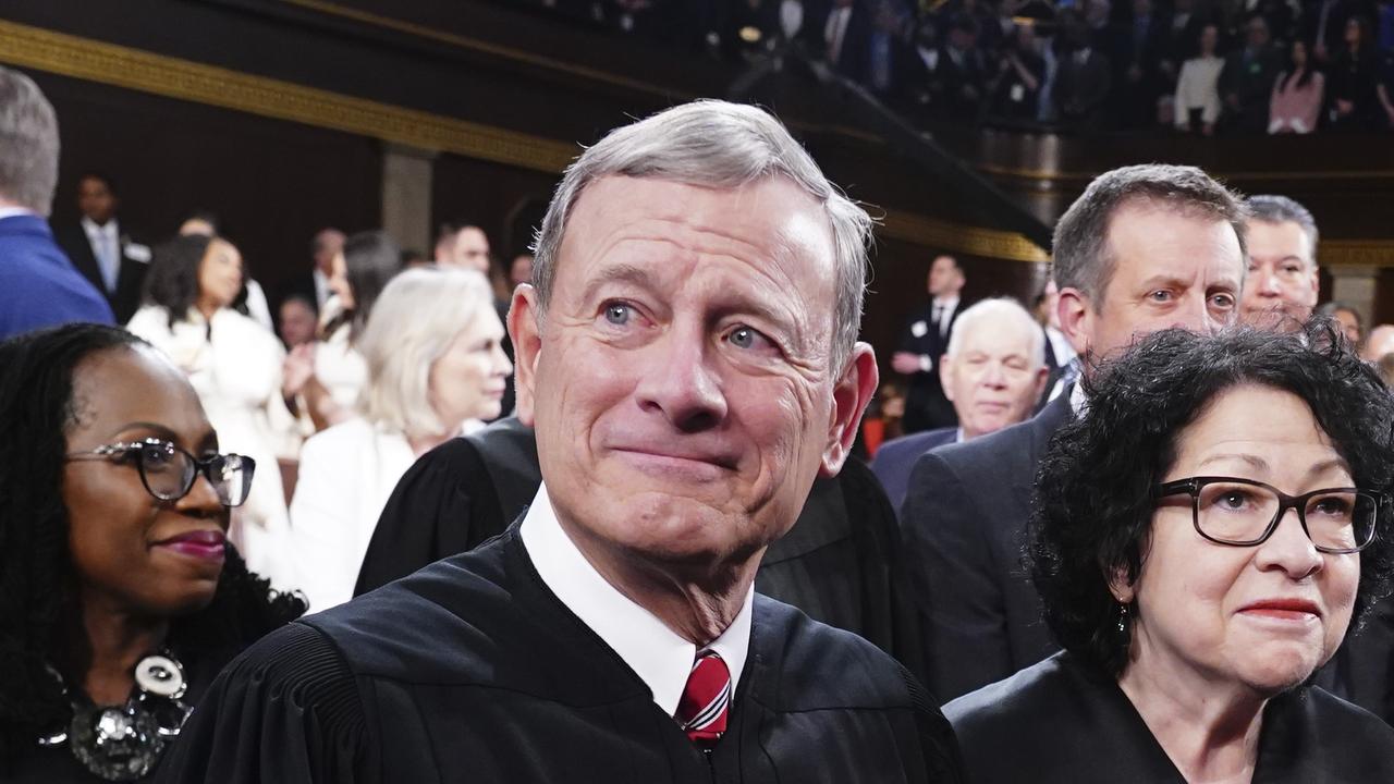 US Supreme Court Chief Justice John Roberts