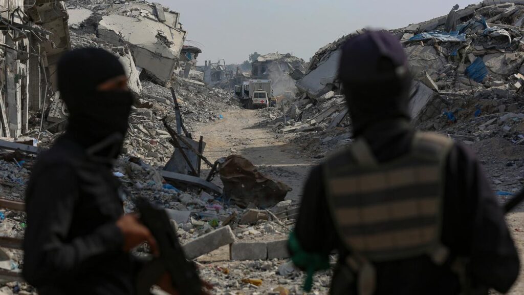 Brigadier-General Abdel-Nasser al-Maqadma was part of Hamas’ military wing, the Israeli army says.
