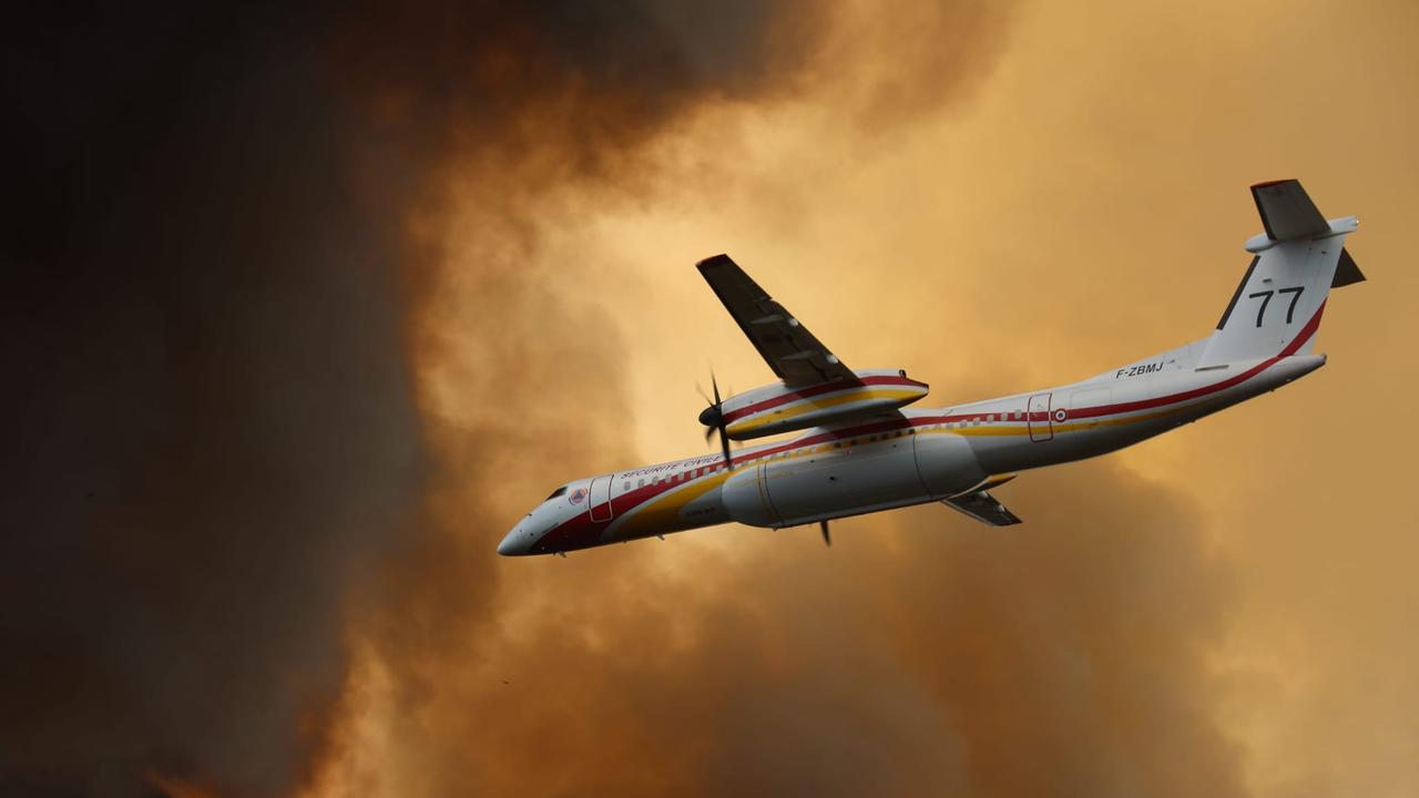 Wildfires rage in southern France