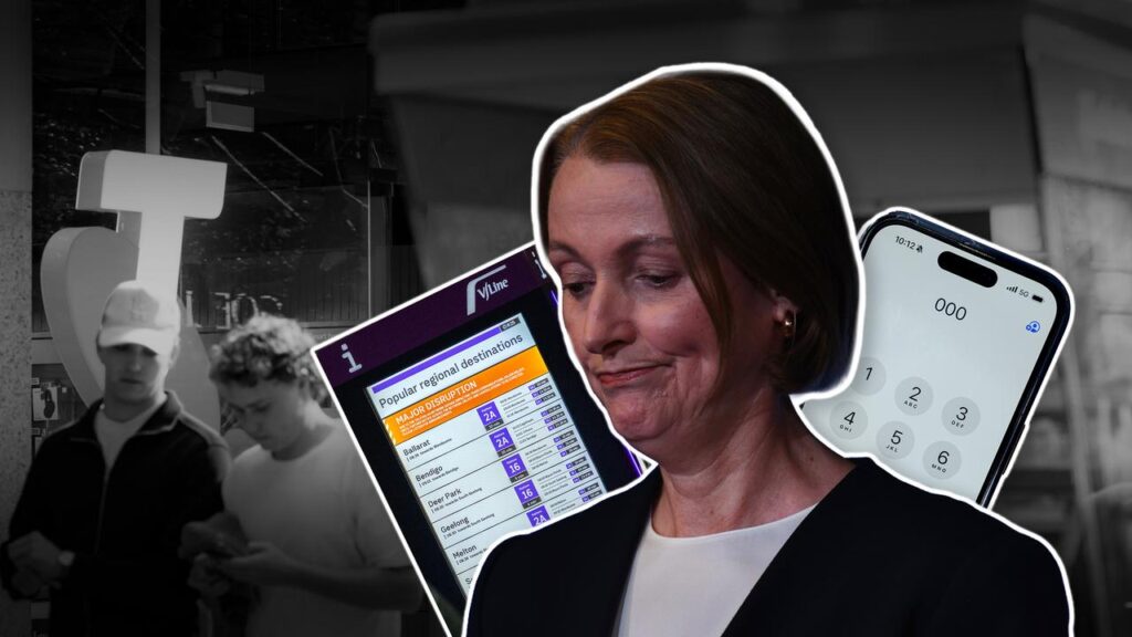 Telstra says a software fault caused an outage, halting trains and timing out business transactions.

