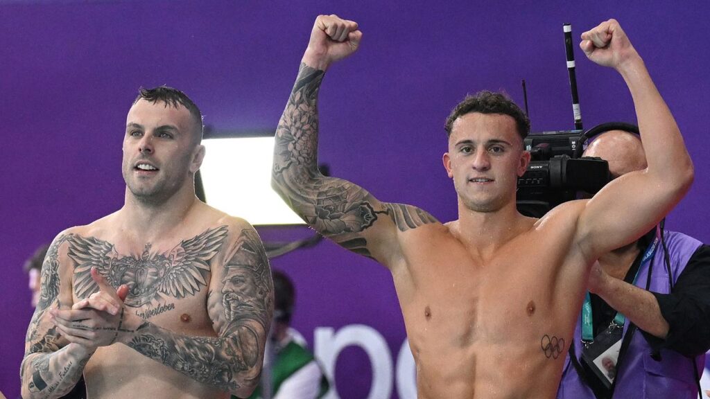 Flynn Southam has beaten Kyle Chalmers in the 100m freestyle final at the Commonwealth Games.
