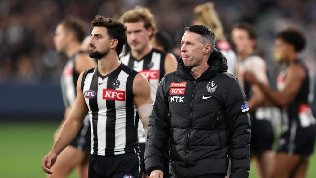 Craig McRae’s Collingwood side were seriously out gunned the last time they played the Geelong.
