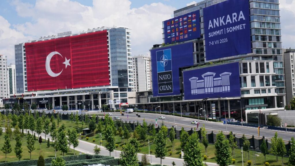 Leaders will announce new deals with defence companies at an event at the NATO summit in Turkey.
